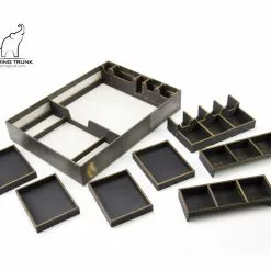 Gaming Trunk - Caledonia Organizer For Clans Of Caledonia Board Game (Black) (For First Edition Of The Game) 12 Gaming Trunk - Caledonia Organizer For Clans Of Caledonia Board Game (Black) (For First Edition Of The Game)