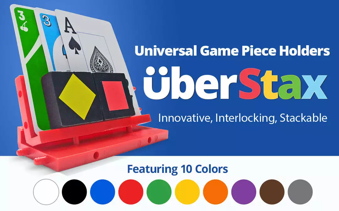 UberStax Universal Game Piece Holders (Orange) Jun 27-Jul 3, 2022 3 UberStax Universal Game Piece Holders (Orange) Jun 27-Jul 3, 2022