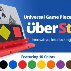 Jun 27-Jul 3, 2022 UberStax Universal Game Piece Holders (Green)