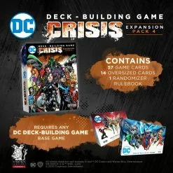 Cryptozoic Entertainment DC Comics Deck-Building Game: Crisis Expansion Pack 4