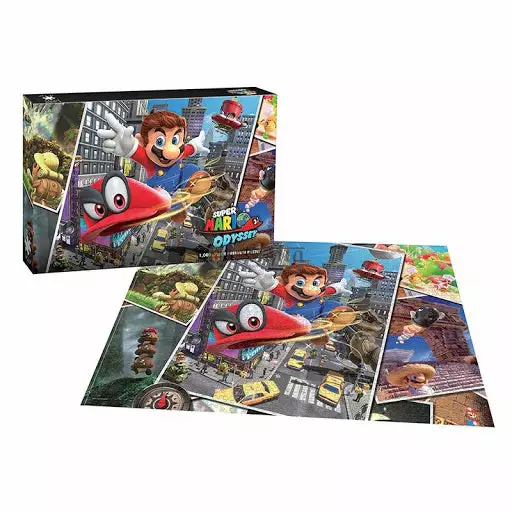 Puzzle - USAopoly - Super Mario "Odyssey Snapshots" (1000 Pieces) 2 Puzzle - USAopoly - Super Mario "Odyssey Snapshots" (1000 Pieces)