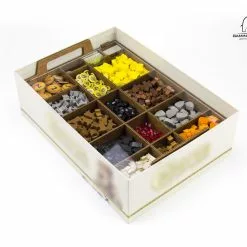 Gaming Trunk - Cave Organizer For Caverna (Walnut) 13 Gaming Trunk - Cave Organizer For Caverna (Walnut)