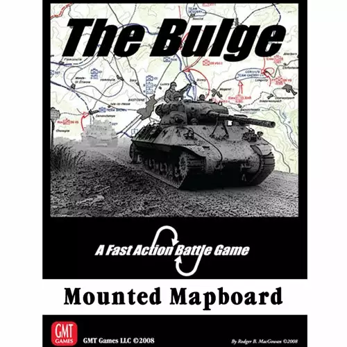 GMT Games The Bulge - Mounted Mapboard 1 GMT Games The Bulge - Mounted Mapboard