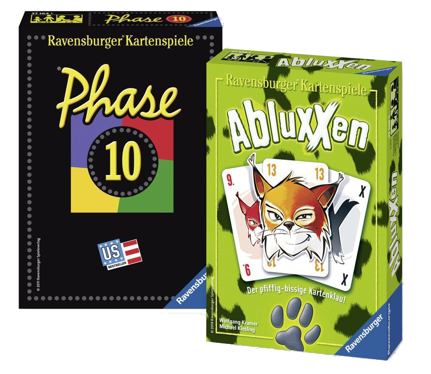 Ravensburger Abluxxen And Phase 10 Bundle 1 Ravensburger Abluxxen And Phase 10 Bundle