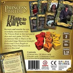 Game Salute Board Games The Princess Bride: I Hate To Kill You (Second Edition)