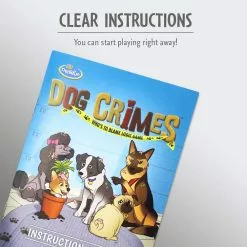 ThinkFun Board Games Dog Crimes