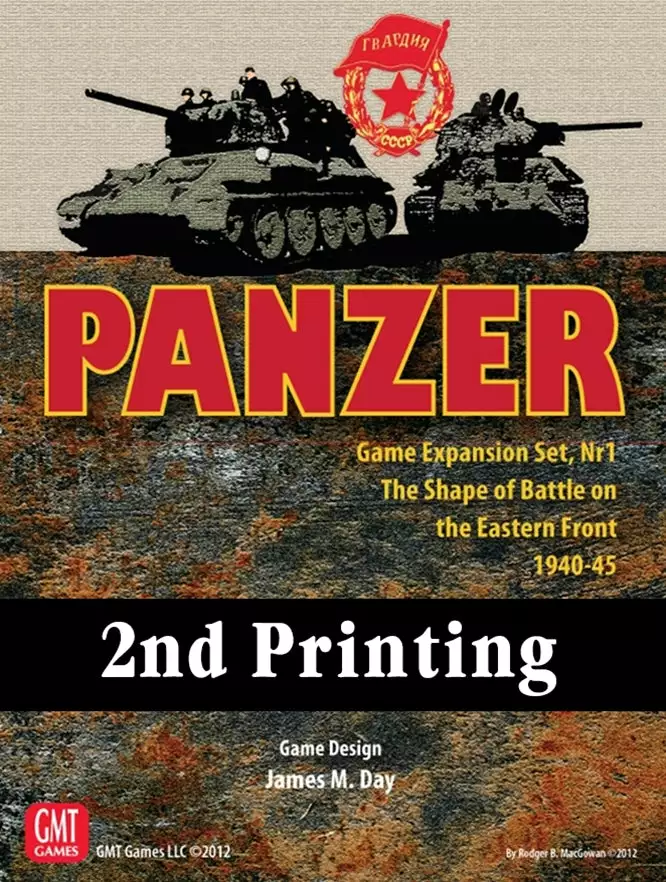 GMT Games Panzer: Game Expansion Set, Nr 1 – The Shape Of Battle On The Eastern Front 1943-45 (2nd Printing) 1 GMT Games Panzer: Game Expansion Set, Nr 1 – The Shape Of Battle On The Eastern Front 1943-45 (2nd Printing)
