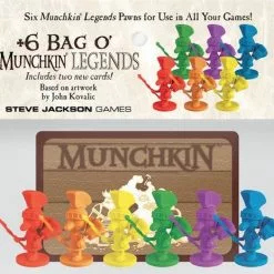 Steve Jackson Games Board Games '+6 Bag O' Munchkin Legends