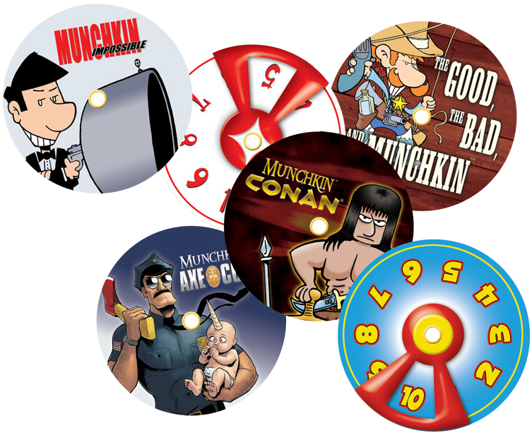 Steve Jackson Games Board Games '+6 Bag O' Munchkin Level Counters Set 2 1 Steve Jackson Games Board Games '+6 Bag O' Munchkin Level Counters Set 2