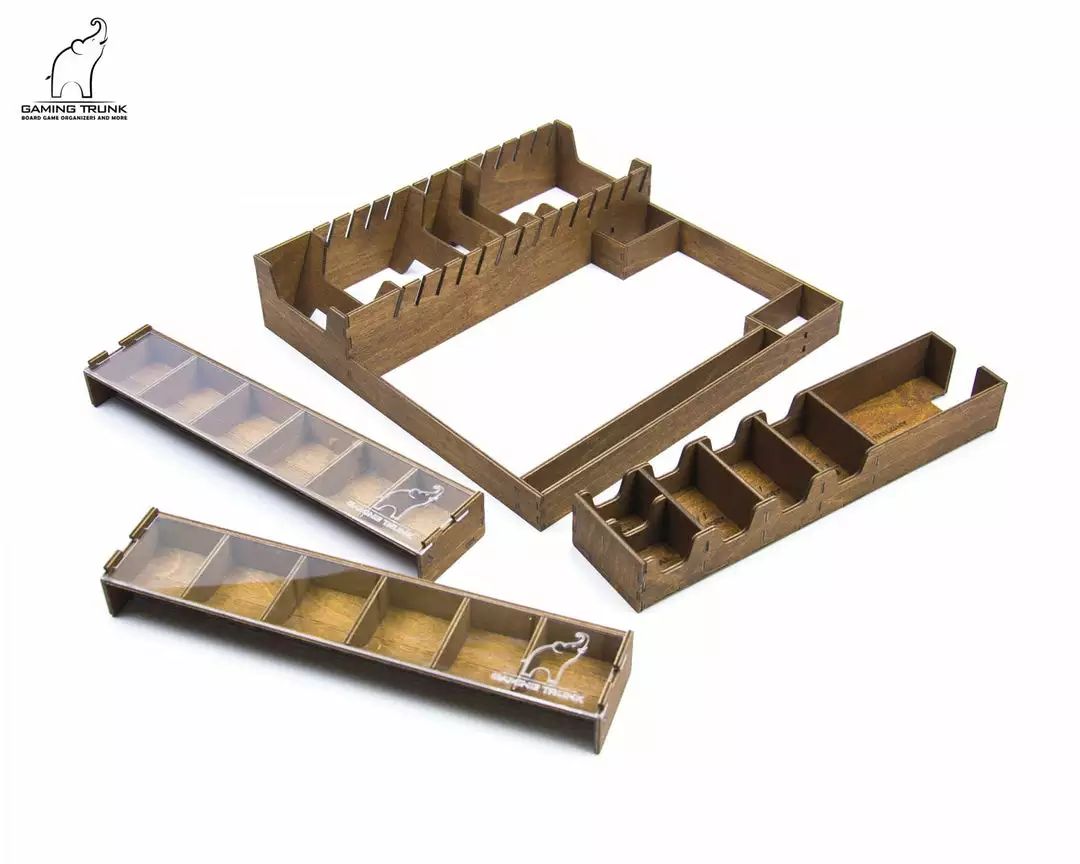 Gaming Trunk - Martian Organizer For Terraforming Mars (Red) 4 Gaming Trunk - Martian Organizer For Terraforming Mars (Red)