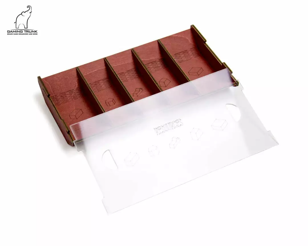 Gaming Trunk - Architects Organizer For Architects Of The West Kingdom (Natural Unstained) 4 Gaming Trunk - Architects Organizer For Architects Of The West Kingdom (Natural Unstained)