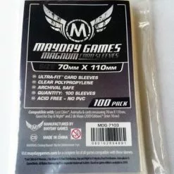 Mayday Games May 30-Jun 5, 2022 Mayday Sleeves - Magnum Ultra-Fit "Lost Cities" Card Sleeves (100 Pack Standard Protection)