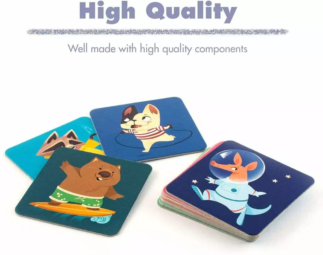 Ravensburger Memory - Wild World Of Animals 4 Ravensburger Memory - Wild World Of Animals