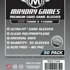 Mayday Games Mayday Sleeves - Magnum Ultra-Fit "Lost Cities" Card Sleeves (50 Pack Premium Protection)