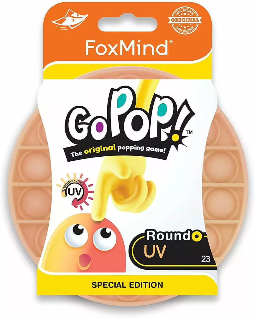 FoxMind Best Selling Children Games Go Pop! Roundo Special Edition 21: Peach/Pink UV 1 FoxMind Best Selling Children Games Go Pop! Roundo Special Edition 21: Peach/Pink UV