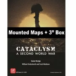 GMT Games Cataclysm Mounted Maps + 3" Box