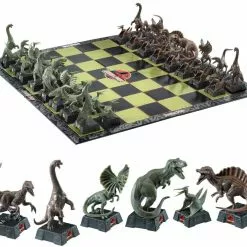 The Noble Collection Jurassic Park Chess Set Board Games