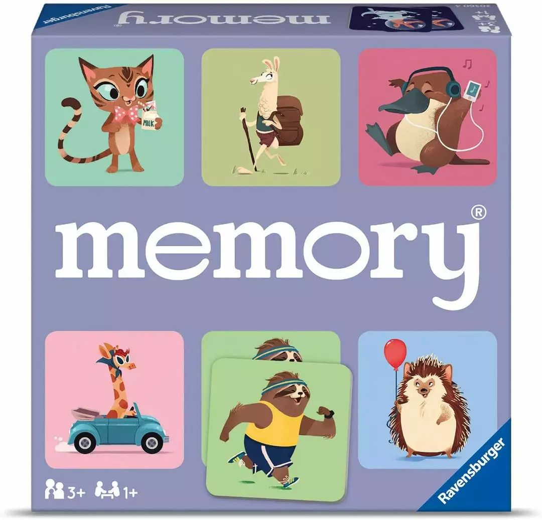 Ravensburger Memory - Wild World Of Animals (Box Damage) 5 Ravensburger Memory - Wild World Of Animals (Box Damage)