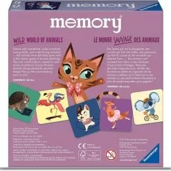 Ravensburger Memory - Wild World Of Animals (Box Damage) 11 Ravensburger Memory - Wild World Of Animals (Box Damage)