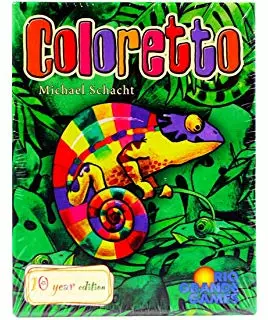 Rio Grande Games Coloretto (10th Anniversary Edition) Board Games 1 Rio Grande Games Coloretto (10th Anniversary Edition) Board Games