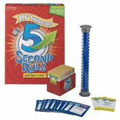 PlayMonster, LLC Board Games 5 Second Rule Anniversary Edition