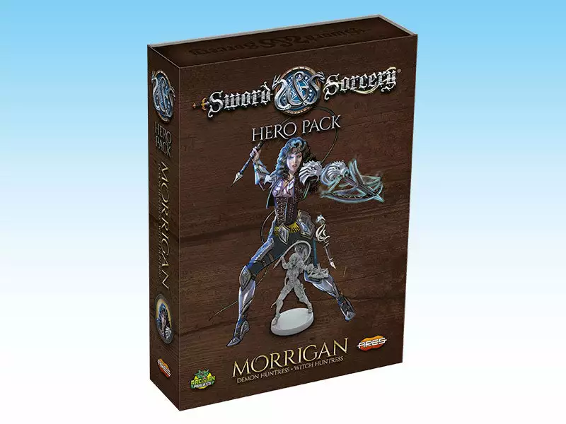 Ares Games Sword & Sorcery: Hero Pack - Morrigan The Demon Huntress/Witch Huntress 1 Ares Games Sword & Sorcery: Hero Pack - Morrigan The Demon Huntress/Witch Huntress