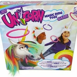 Spin Master Ltd. Unicorn Magic Ring Toss Game Board Games