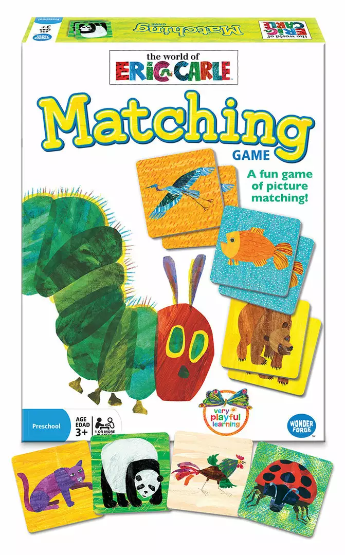 Wonder Forge Matching Game - The World Of Eric Carle Board Games 1 Wonder Forge Matching Game - The World Of Eric Carle Board Games