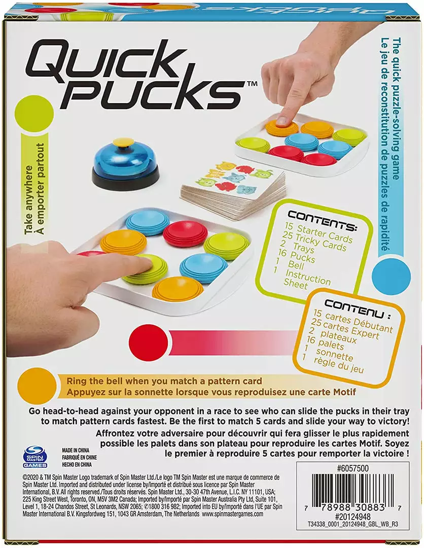 Spin Master Ltd. Quick Pucks 2 Spin Master Ltd. Quick Pucks