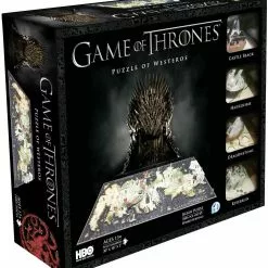 Puzzle - 4D Cityscape - Game Of Thrones: Puzzle Of Westeros (1400+ Pieces)