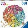Puzzle - Ravensburger - Circle Of Colors - Flowers (500 Pieces) May 16-22, 2022