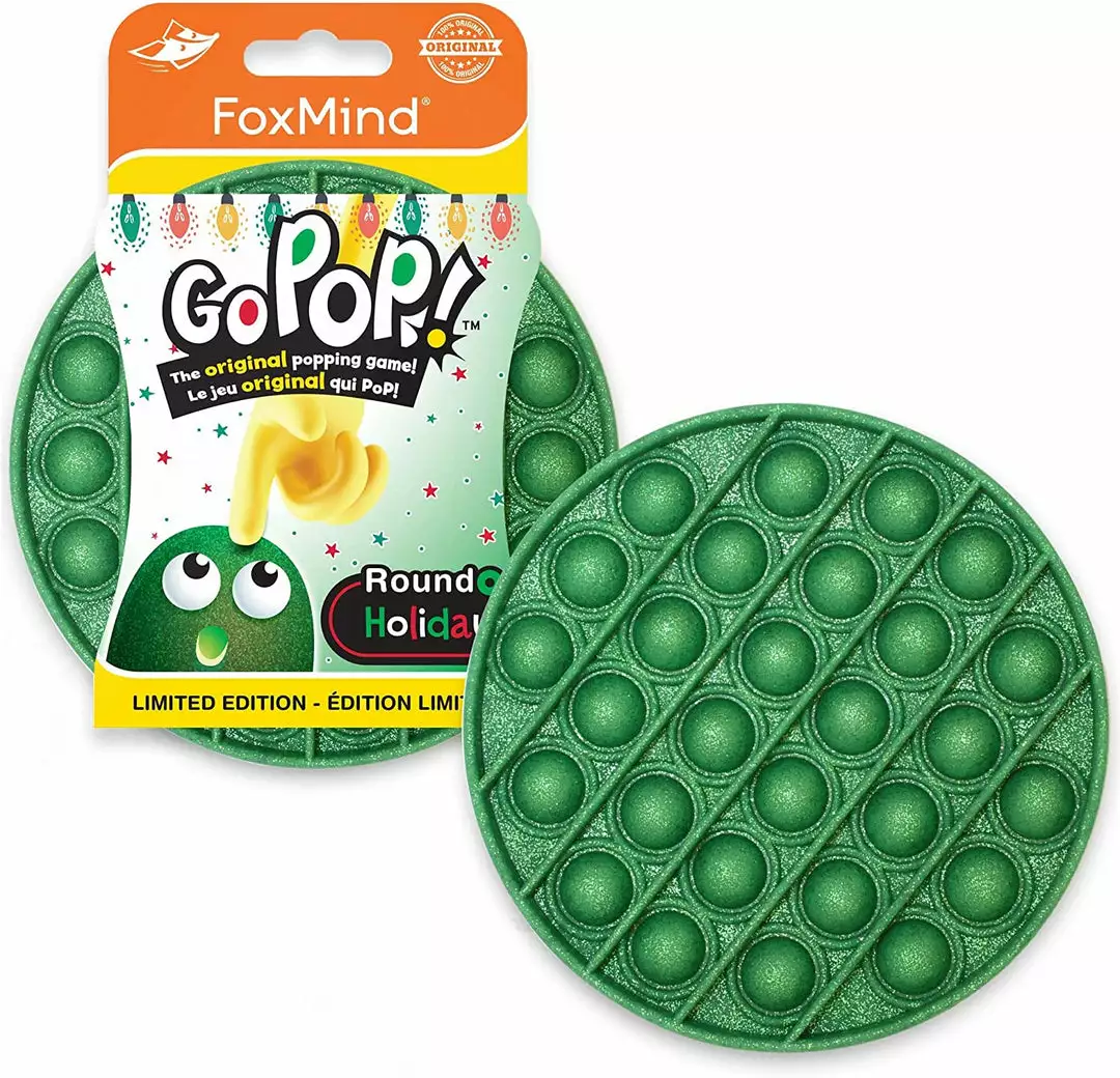 FoxMind Go Pop! Roundo Limited Edition: Green Glitter Best Selling Children Games 3 FoxMind Go Pop! Roundo Limited Edition: Green Glitter Best Selling Children Games