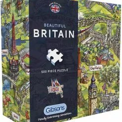 Jun 13-19, 2022 Puzzle - Gibsons - Beautiful Britain (500 Pieces)
