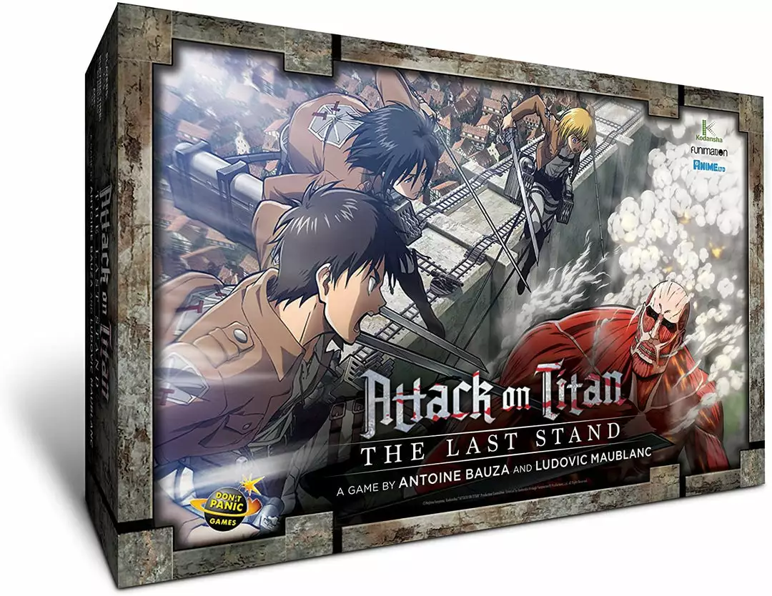 Japanime Games Board Games Attack On Titan: The Last Stand (Second Edition) *PRE-ORDER* 1 Japanime Games Board Games Attack On Titan: The Last Stand (Second Edition) *PRE-ORDER*