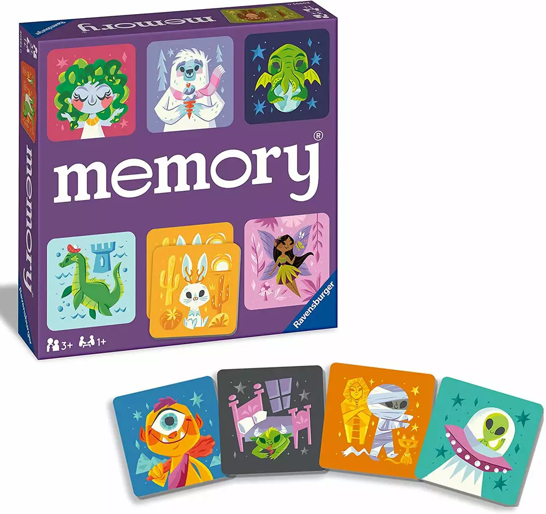 Ravensburger Board Games Memory - Cute Monsters 1 Ravensburger Board Games Memory - Cute Monsters
