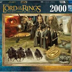 May 16-22, 2022 Puzzle Ravensburger - Lord Of The Rings: The Fellowship Of The Ring (2000 Pieces)