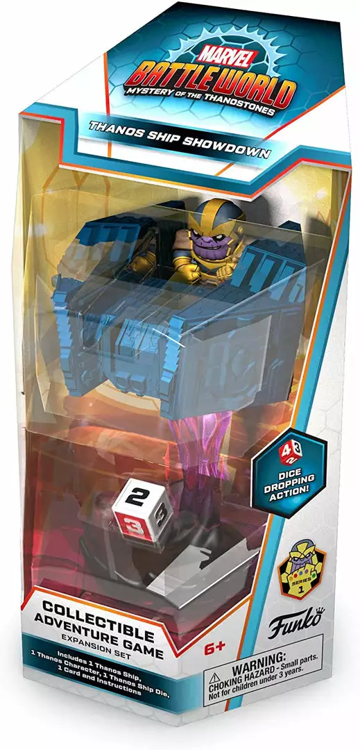 Funko Games Board Games Marvel Battleworld: Series 1 Thanos Ship Showdown 3 Funko Games Board Games Marvel Battleworld: Series 1 Thanos Ship Showdown