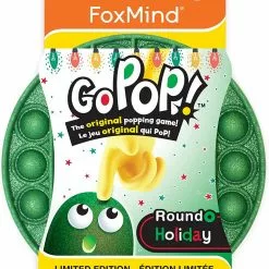 FoxMind Go Pop! Roundo Limited Edition: Green Glitter Best Selling Children Games