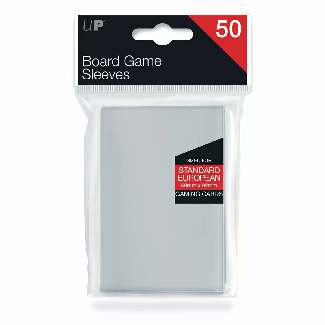 Ultra Pro - Standard European Size Board Game Sleeves (50ct) For 59mm X 92mm Cards May 16-22, 2022 1 Ultra Pro - Standard European Size Board Game Sleeves (50ct) For 59mm X 92mm Cards May 16-22, 2022