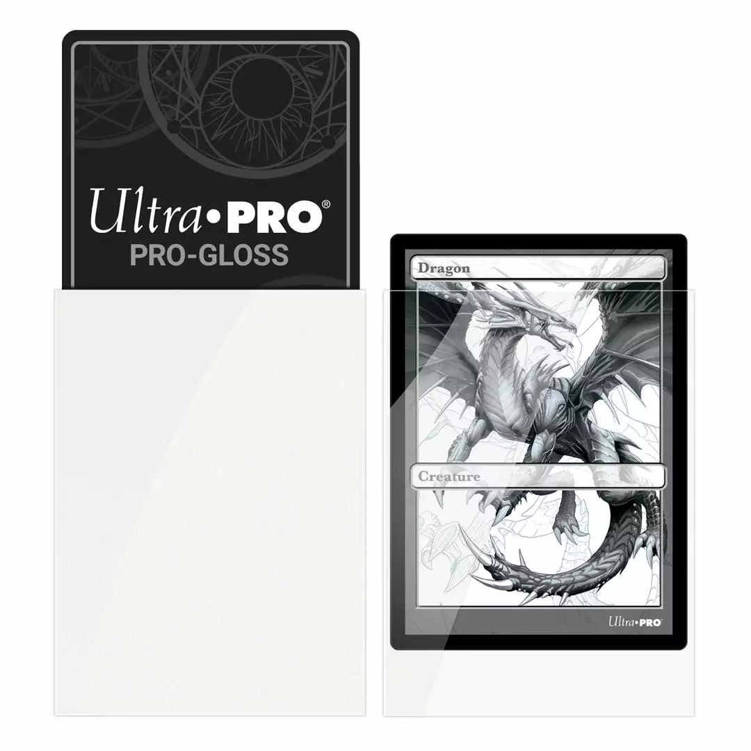 Jun 27-Jul 3, 2022 Ultra Pro - PRO-Gloss 100ct Standard Deck Protector® Sleeves: White 3 Jun 27-Jul 3, 2022 Ultra Pro - PRO-Gloss 100ct Standard Deck Protector® Sleeves: White