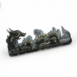 E-Raptor - Card Holder: S Dragon FullPrint Gray All Sale Items