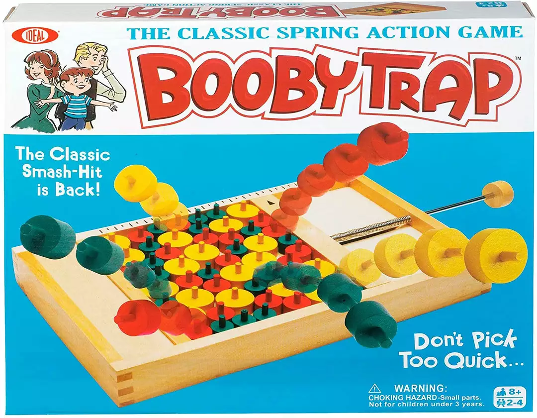 Ideal Booby Trap Classic Wood Game (a.k.a. Oh Snap!) 1 Ideal Booby Trap Classic Wood Game (a.k.a. Oh Snap!)