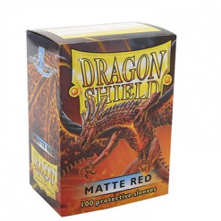 Dragon Shield - Matte Red