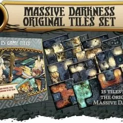 CMON Global Limited Massive Darkness 2: Original Tiles Set Board Games