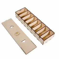 The Broken Token Broken Token - Long Bits Box For Sleeved Card Game Organizer