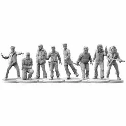 Ares Games The Thing: Human Miniatures Set Board Games