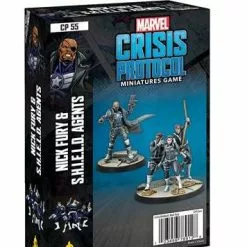 Atomic Mass Games Marvel: Crisis Protocol – Nick Fury & S.H.I.E.L.D. Agents Character Pack