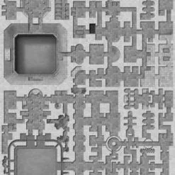 Gaming Paper Adventure Maps: Mega Dungeon 1 6 Gaming Paper Adventure Maps: Mega Dungeon 1