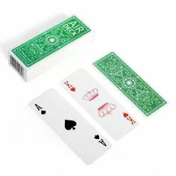 TipTop Things Board Games Air Deck Playing Cards - Classic Green