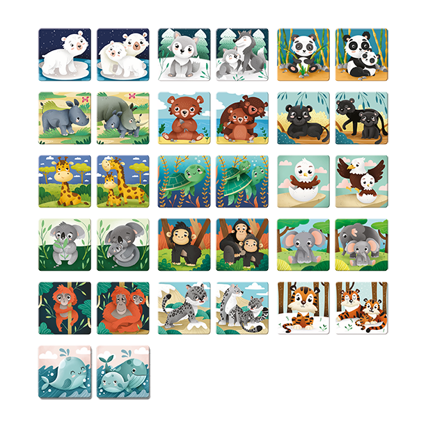 Adventerra Games Ecologic Memory: Animals At Risk! (32 Pieces) 3 Adventerra Games Ecologic Memory: Animals At Risk! (32 Pieces)